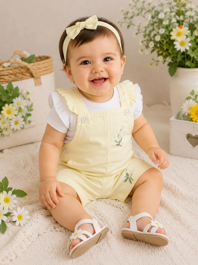CONJUNTO OVEROL BEBE
