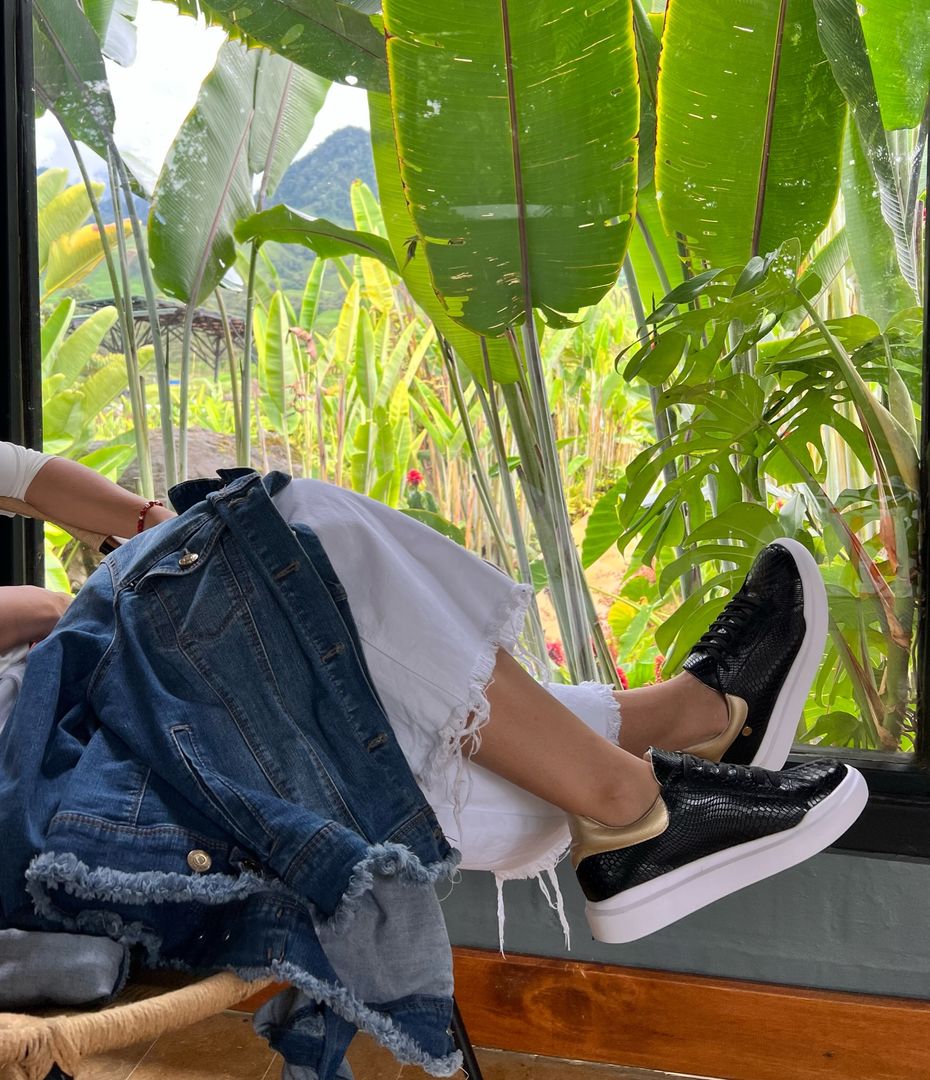 Negros con Suela baja