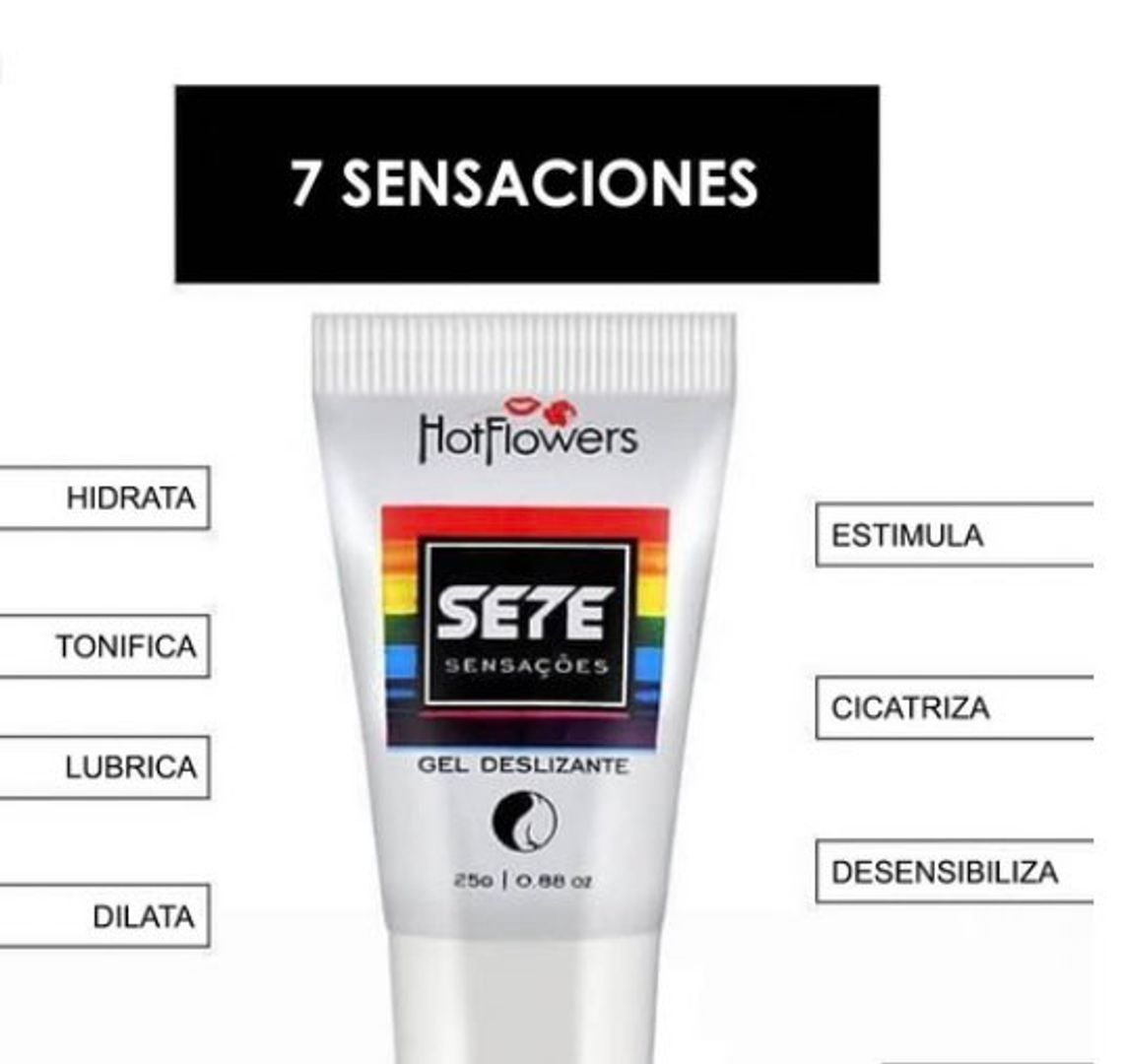 Gel Lubricante Anal Siete Sensaciones