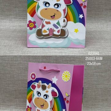 Imagen del producto BOLSA DE REGALO SURTIDA ANIMALES 23X18 CM