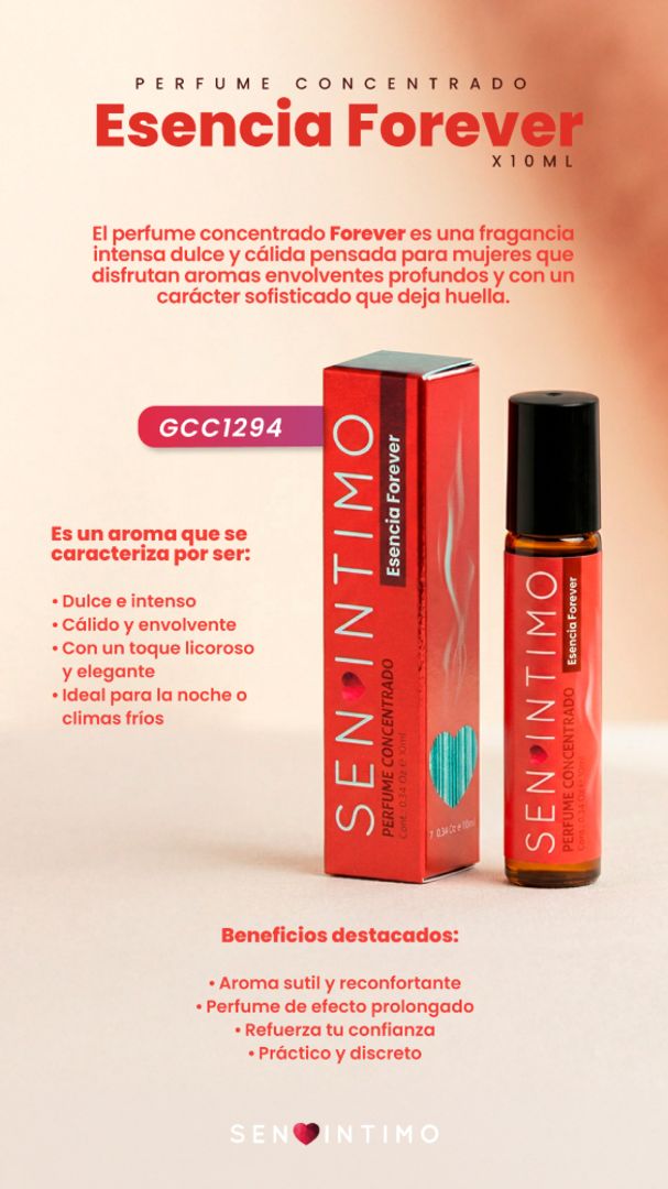 Perfume con Pheromonas Concentradas Forever X 10Ml