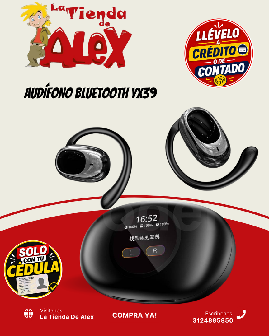 AUDÍFONO BLUETOOTH YX39