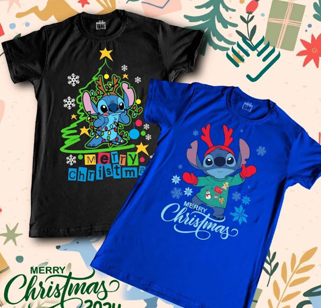 CAMISETAS NAVIDEÑAS FAMILIA 
