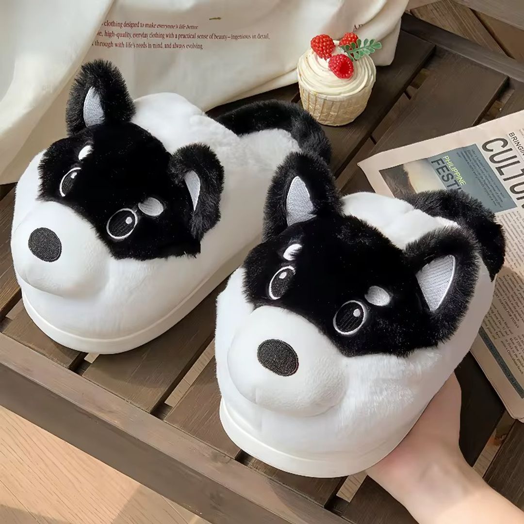 Pantuflas perrito 