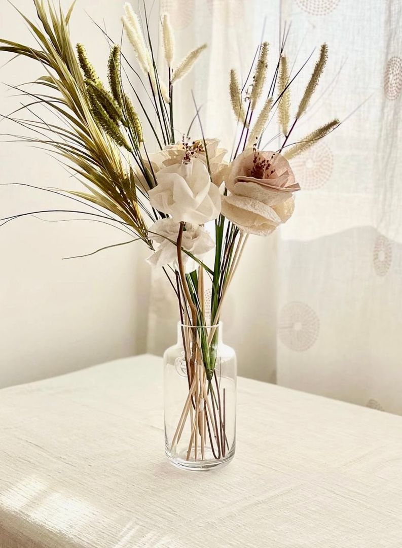 Ramo Flores Tela VENDIDO 