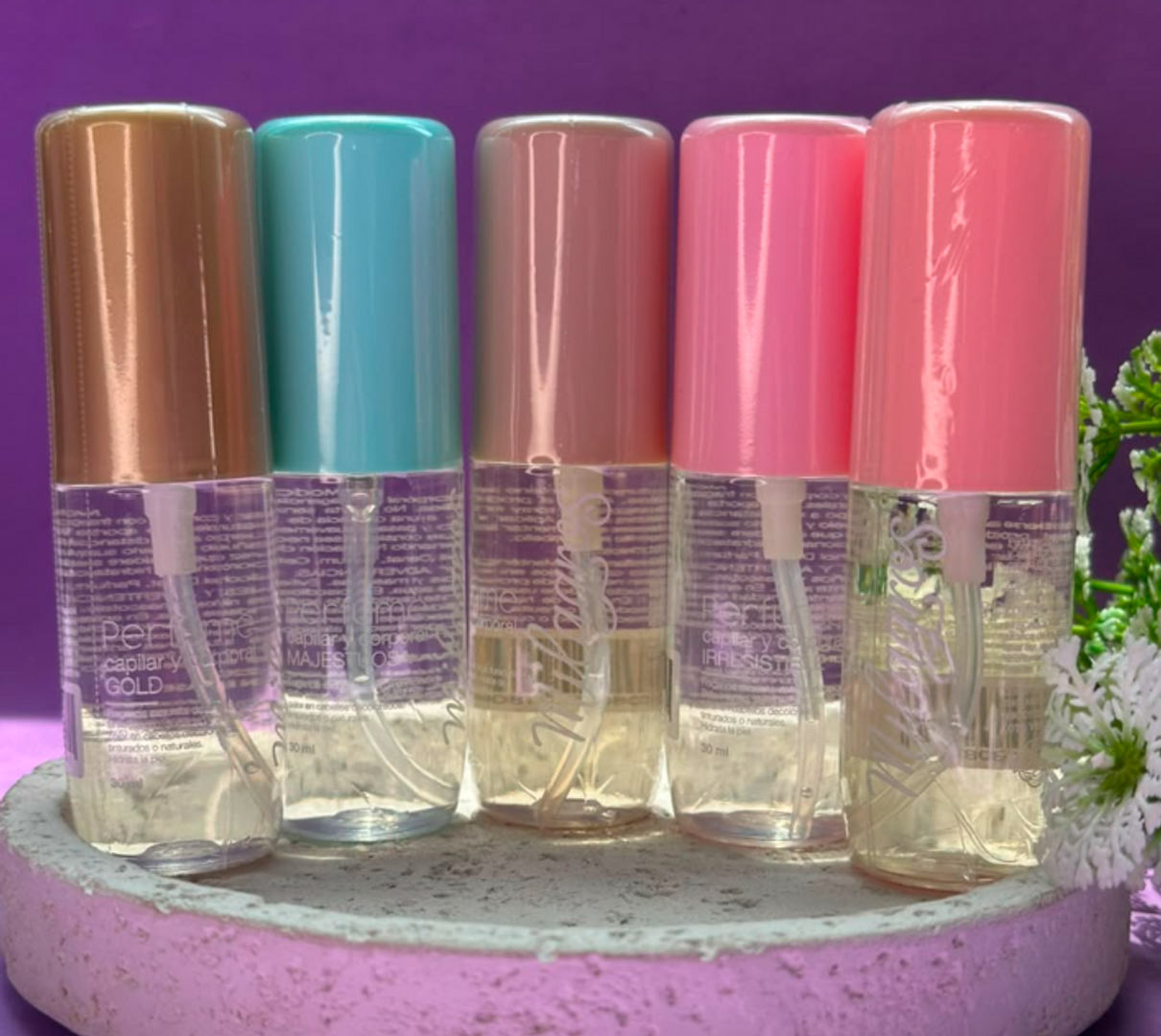 KIT PERFUME MINI x5 MILAGROS