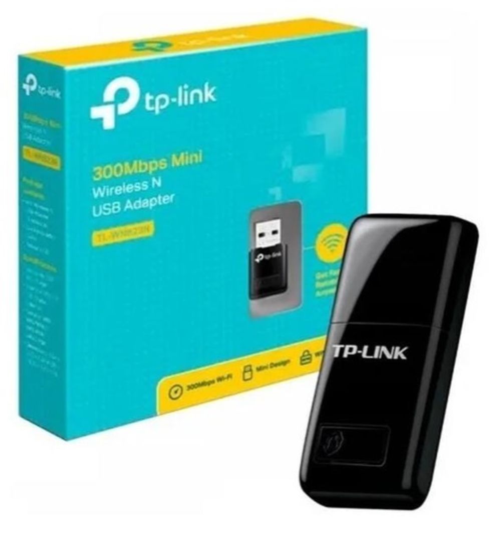 Adaptador Mini TP-Link USB Wifi 300Mbps