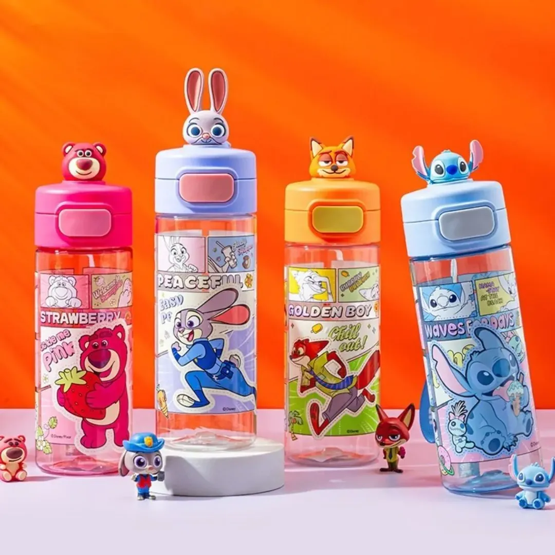 Termos plásticos Disney zootopia, Stitch lotso