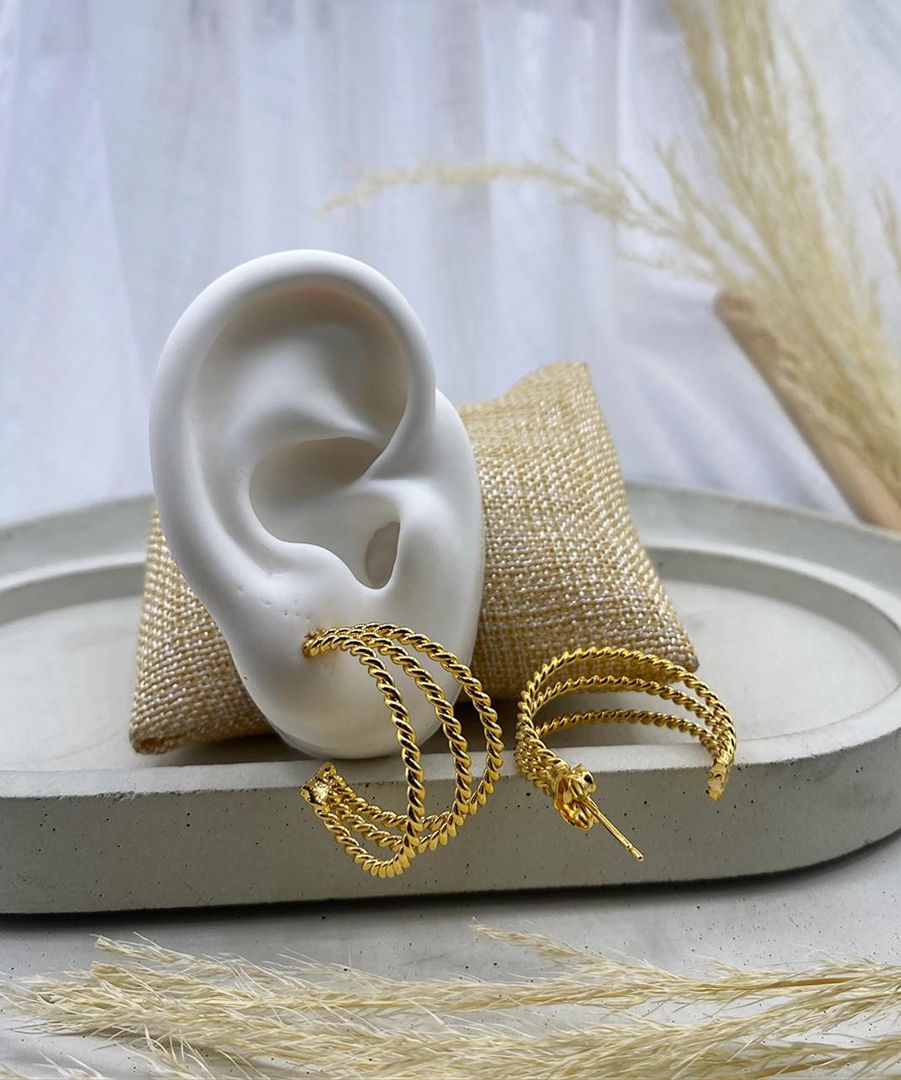 Topo candonga, dorado, covergold 