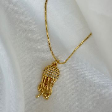 Imagen del producto Cadena medusa circonias 