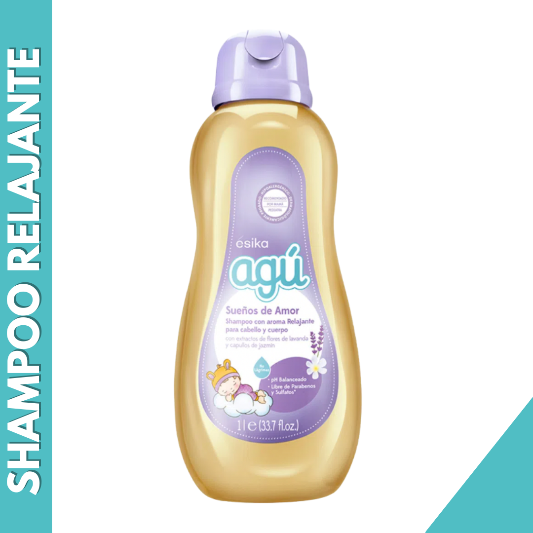SHAMPOO AGU CON AROMA RELAJANTE 1L