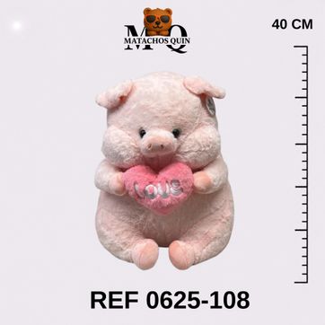 Imagen del producto CERDITO CON CORAZÓN "LOVE"