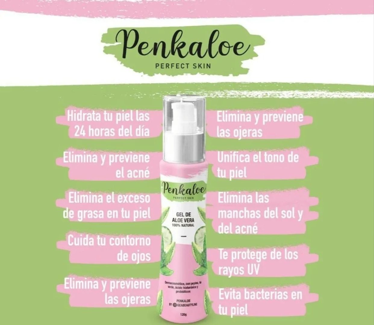 Gel de aloe Vera Penkaloe 