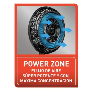 VENTILADOR SAMURAI SILENFORC PLUS 2EN1 NEGRO - imagen 5