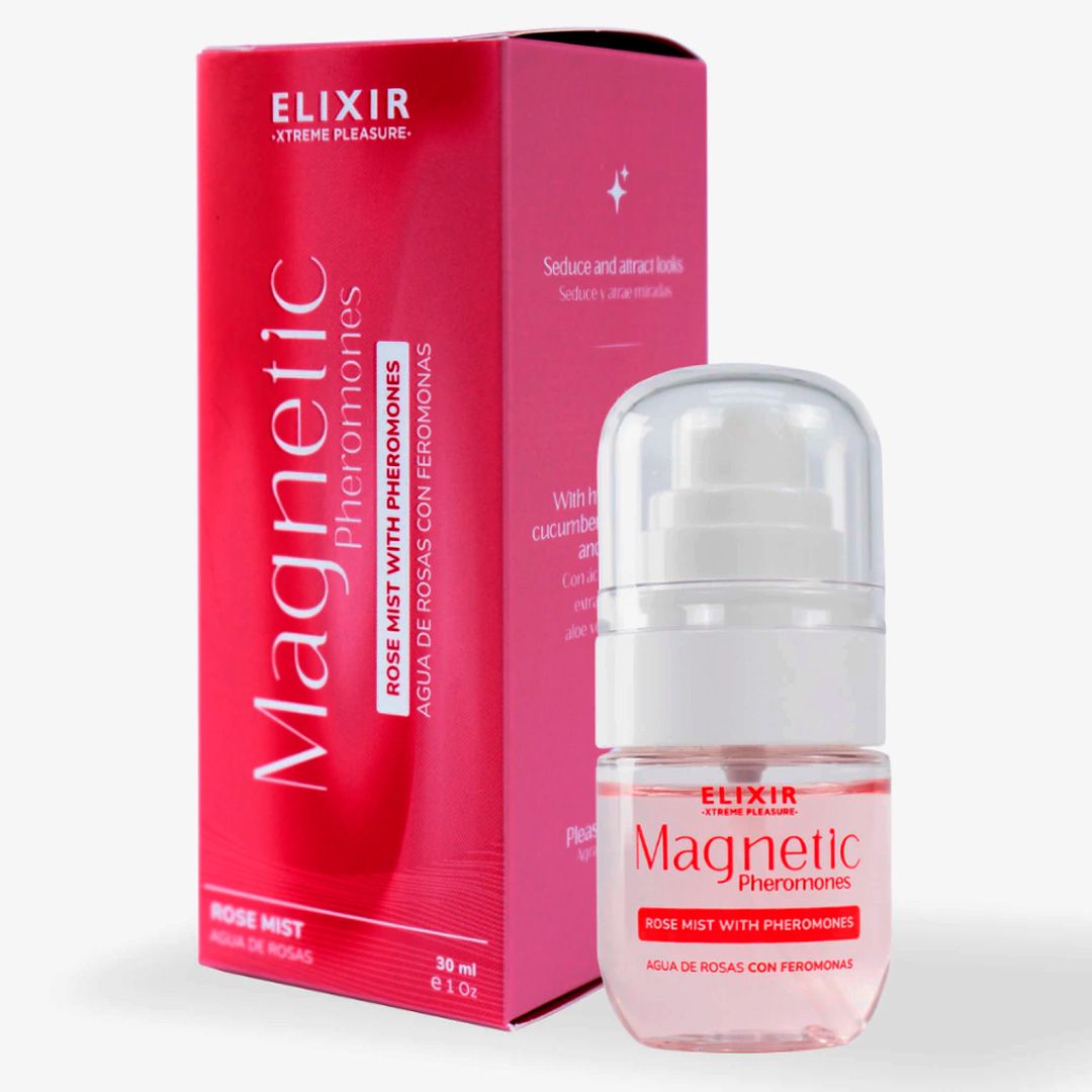 Agua de rosas con pheromonas