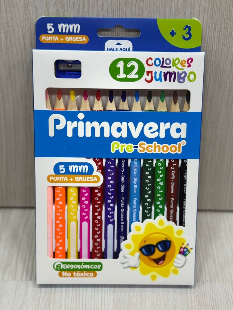 258 COLORES PRIMAVERDA JUMBOX12