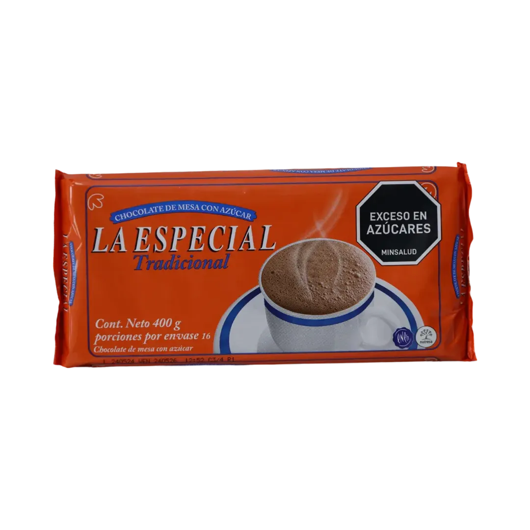 CHOCOLATE LA ESPECIAL TRADICIONAL*400G