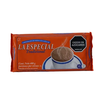 Imagen del producto CHOCOLATE LA ESPECIAL TRADICIONAL*400G
