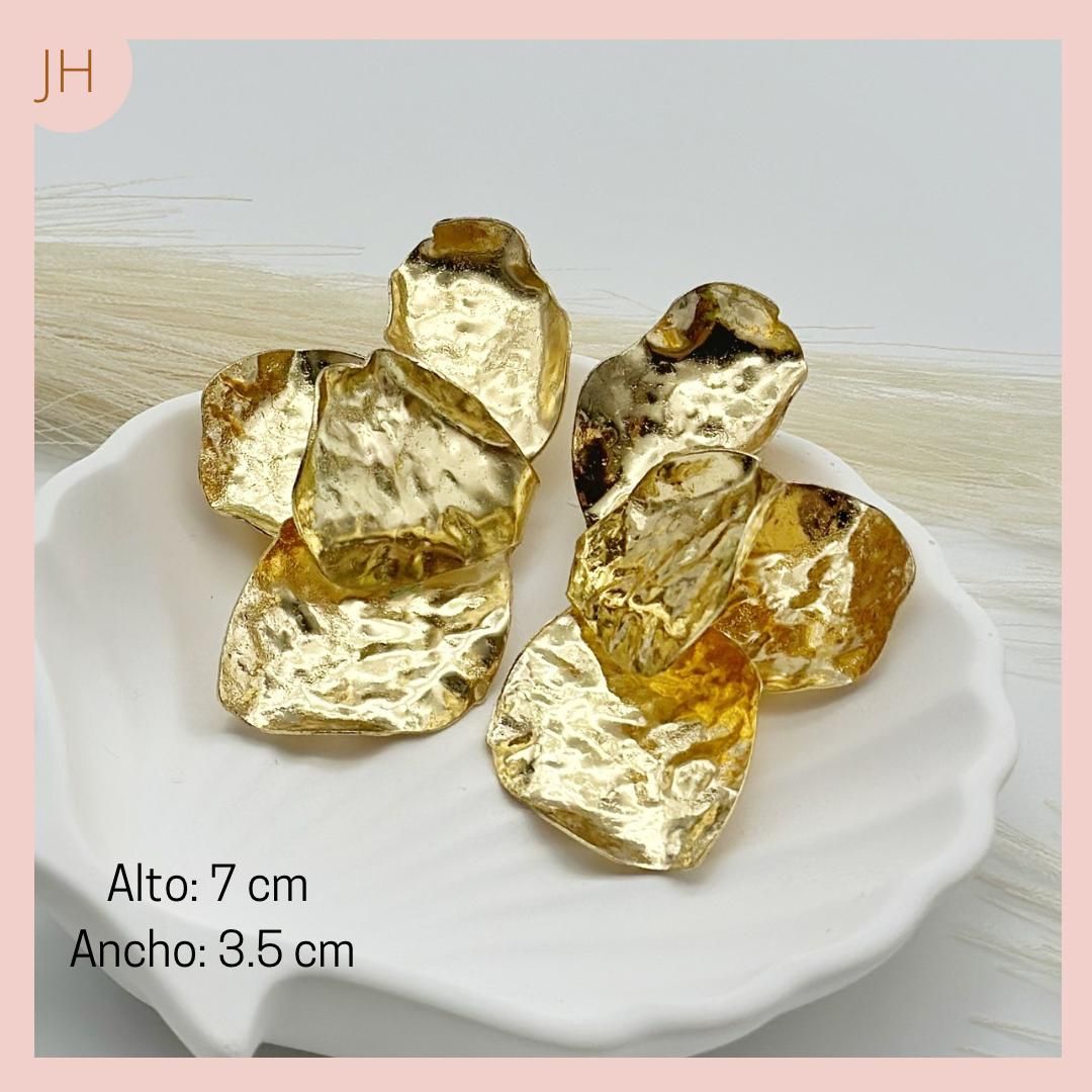 Maxi Aretes Flor Astracto