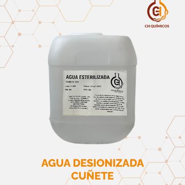 Imagen del producto AGUA DESIONIZADA - CUÑETE