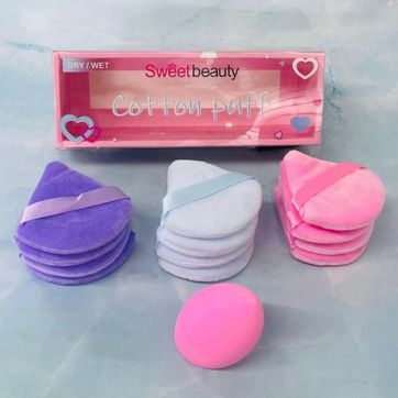 Set de Borlas y Beauty Blender  - imagen 1