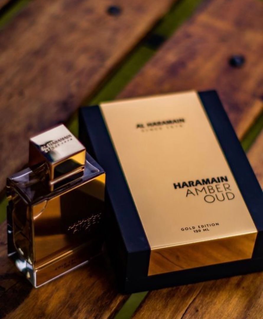 Perfume 1.1 Haramain caja de lujo gold edition 