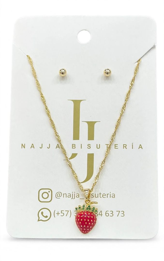 Collar Rodinado Fresa