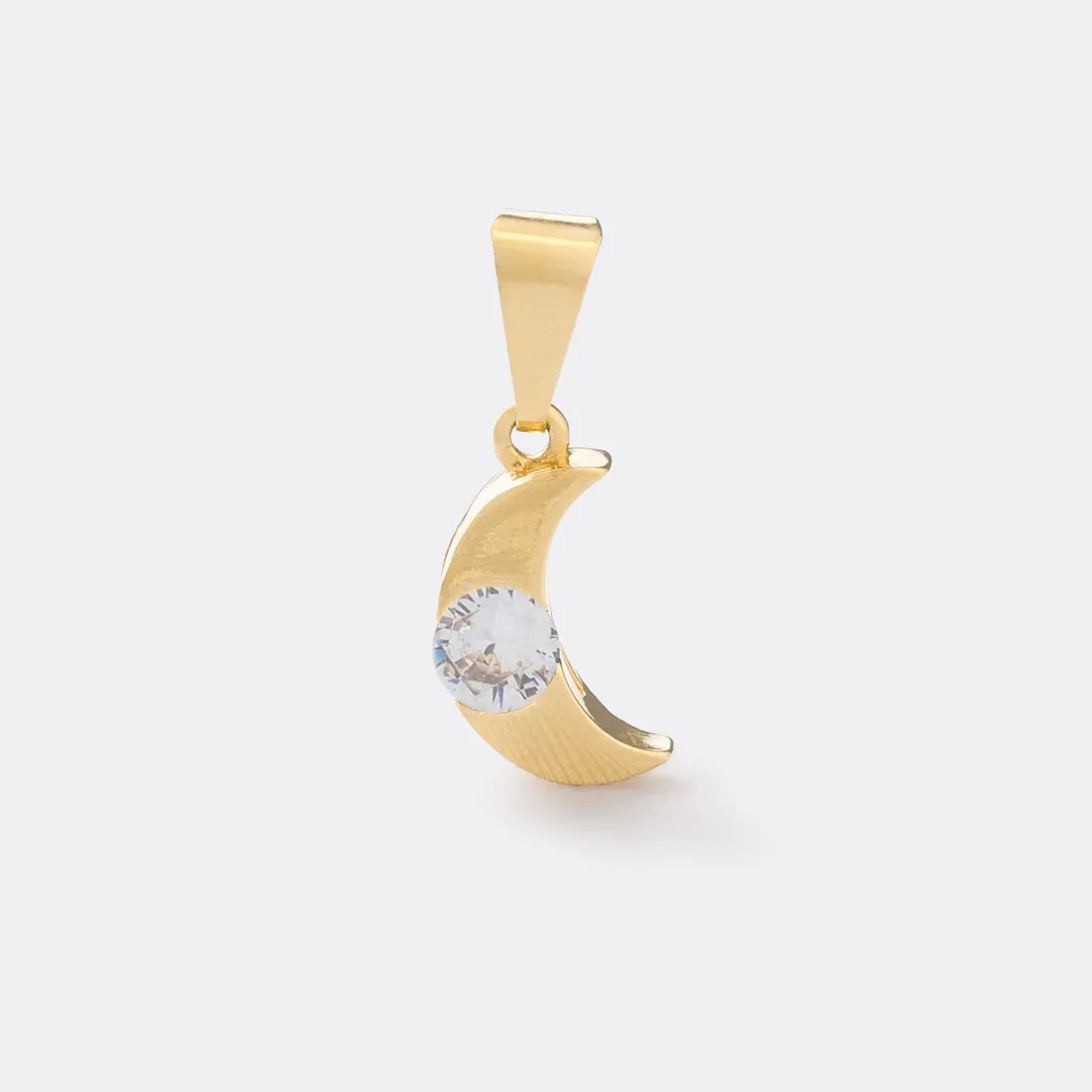 Dije Luna Circonia CRISTAL