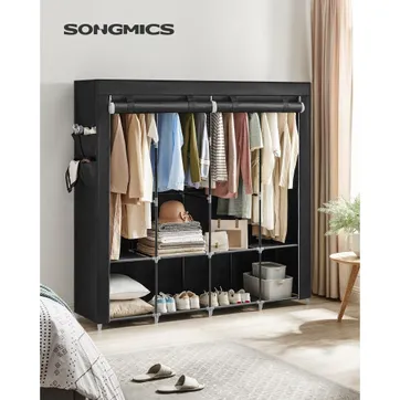 ORGANIZADOR CLOSET ARMARIO 4 CUERPOS EN TELA - imagen 1