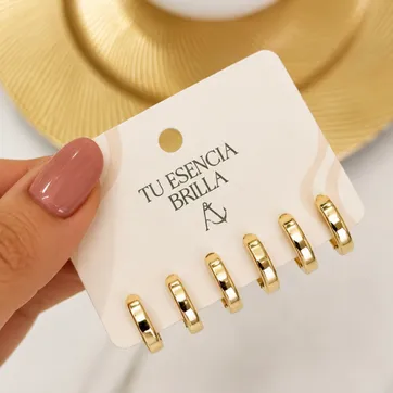 Imagen del producto Candonga set dorada 