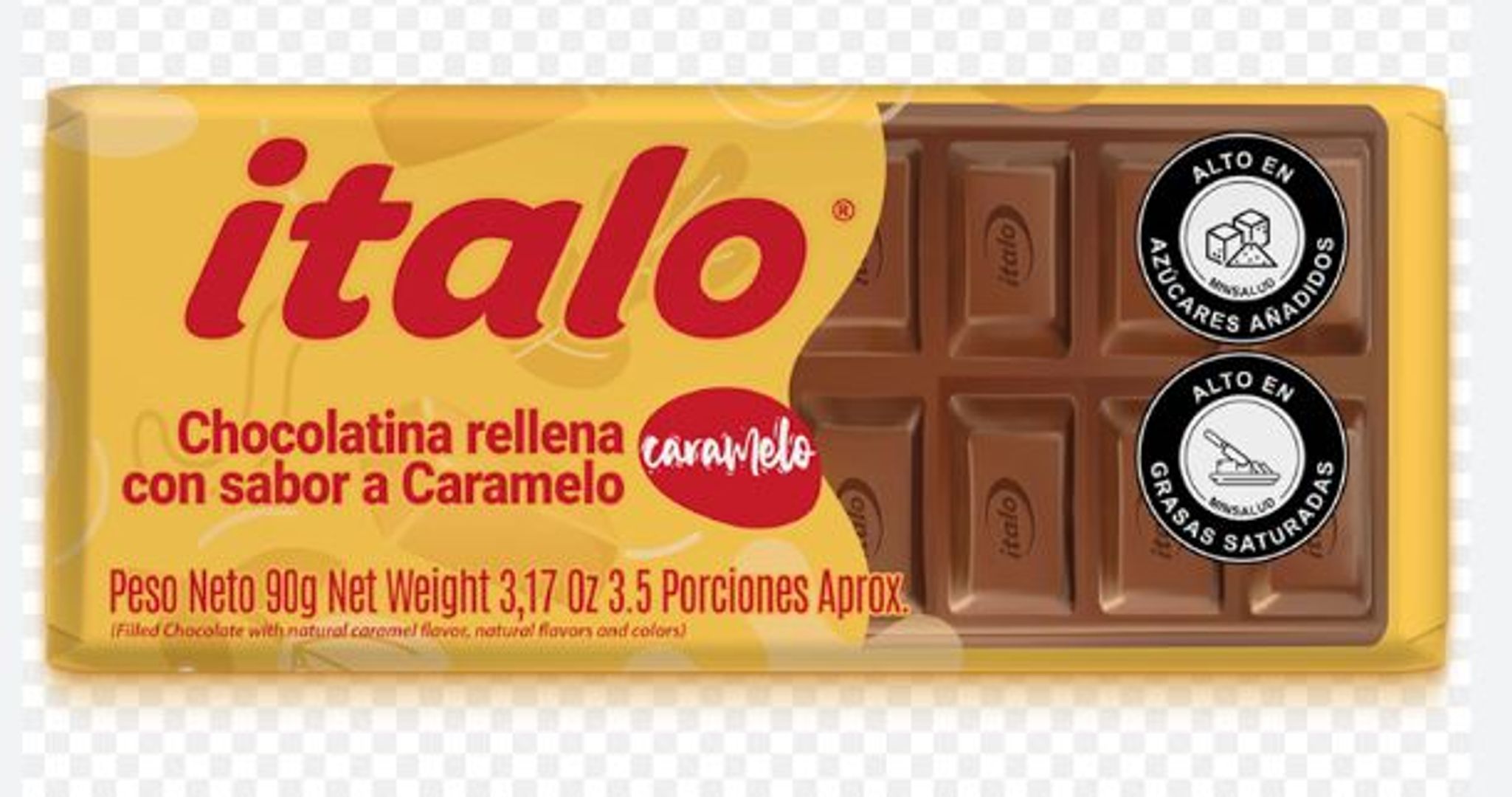 ITALO RELLENA CARAMELO*90G