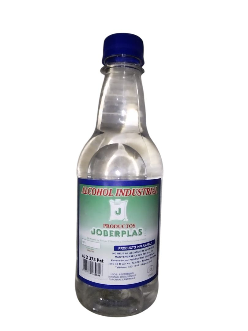 ALCOHOL INDUSTRIAL JOBERPLAS*375ML