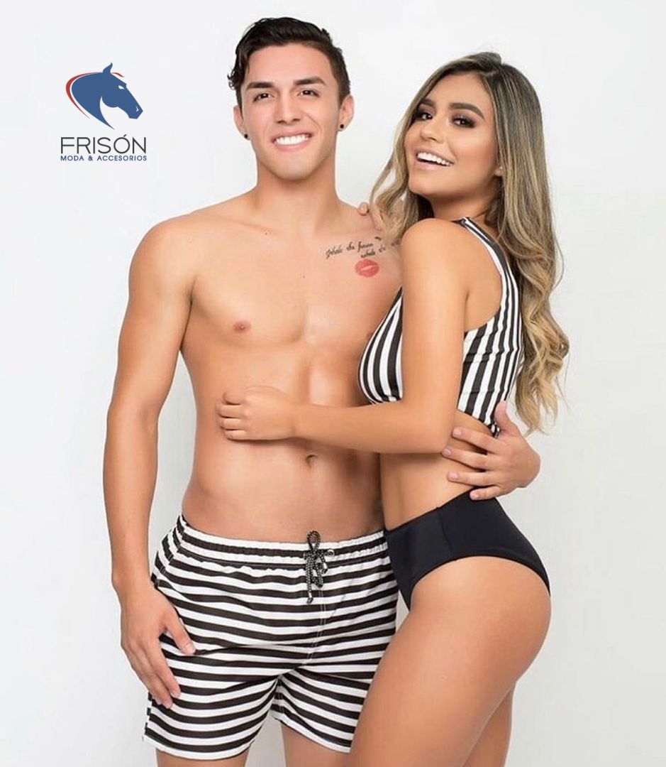 Vestidos de baño en pareja 