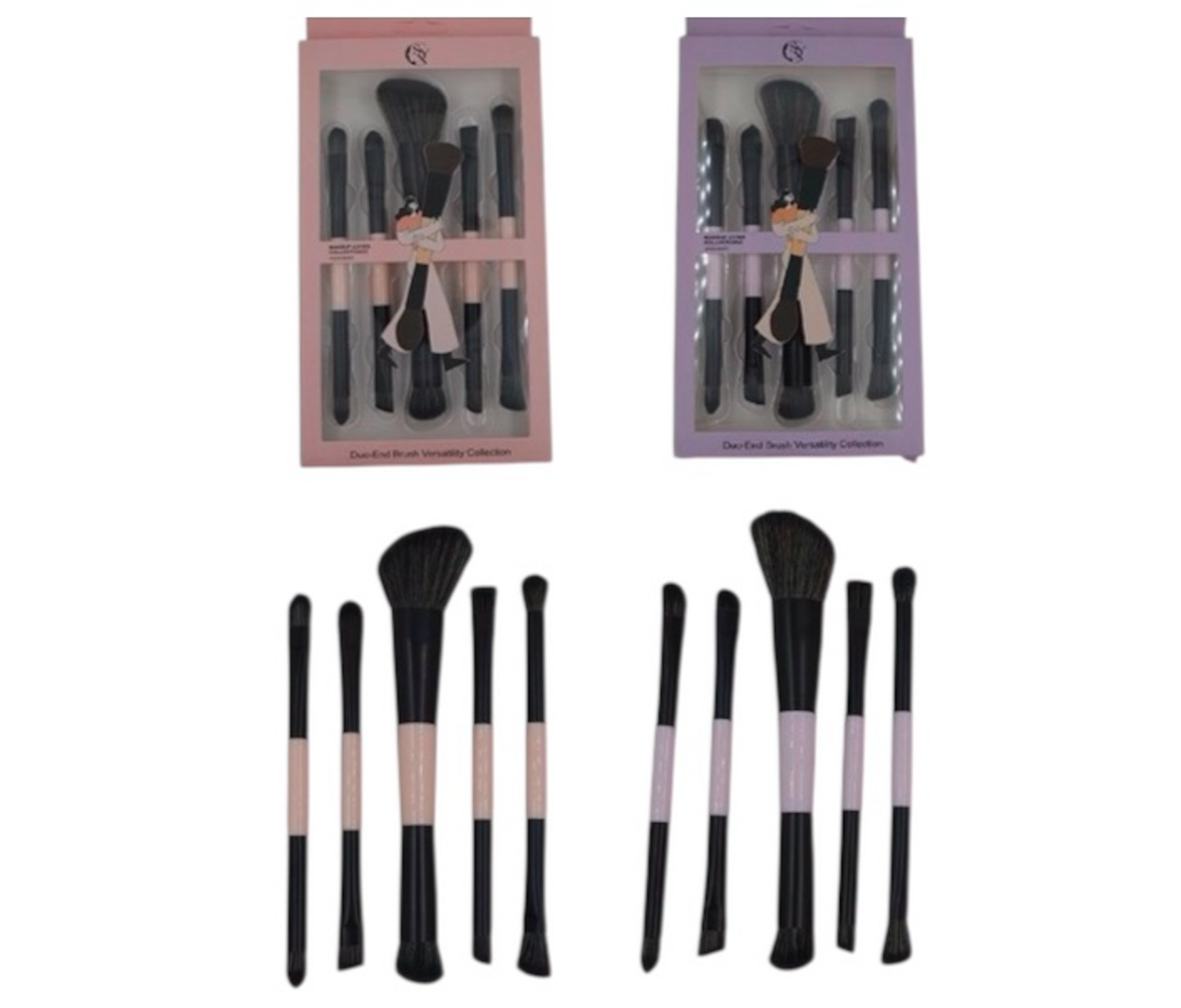 KIT BROCHAS x5 LILA SYX