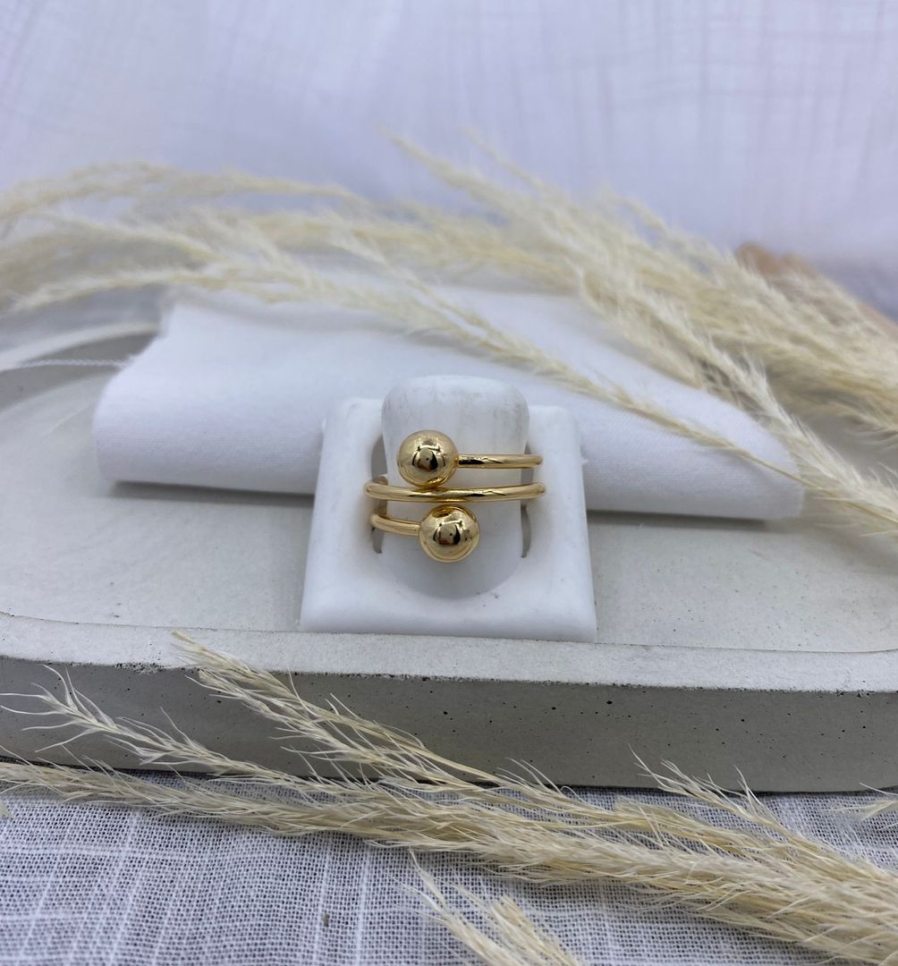 Anillo, oro rosa, covergold 