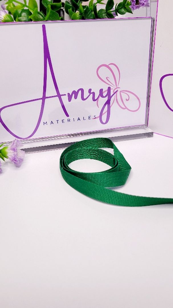 Naci. 1cm Faya Verde Navidad