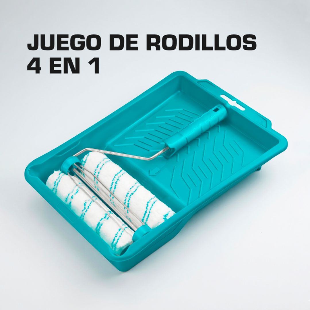 JUEGO DE RODILLOS 4 EN 1