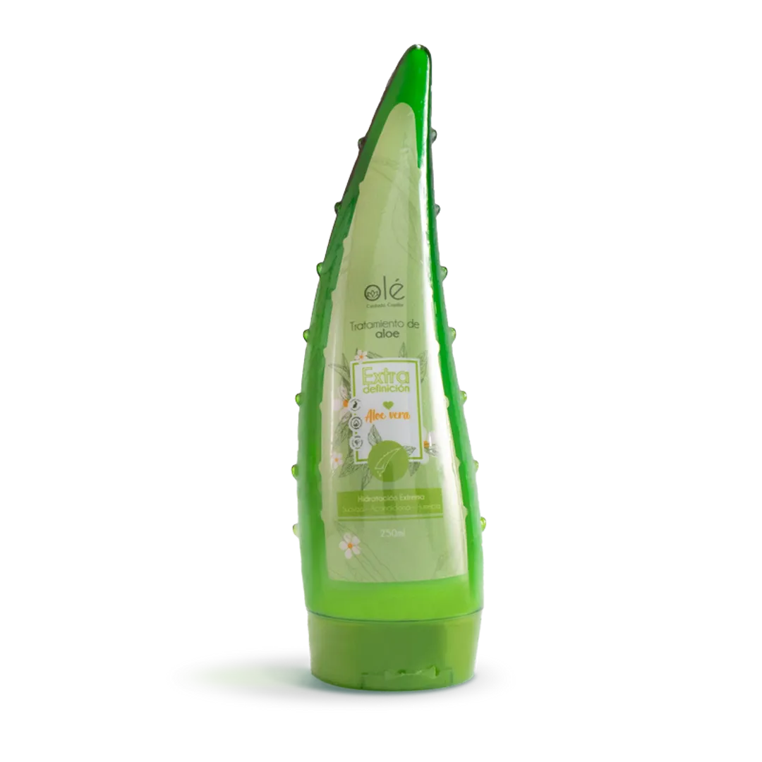 Tratamiento gel fluido aloe vera , olé capilar 