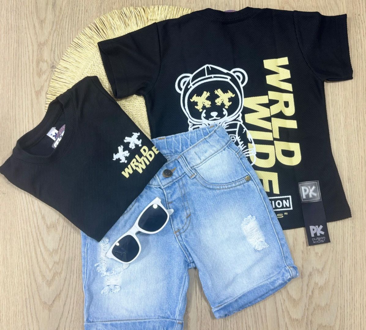 Conjunto dos piezas niño