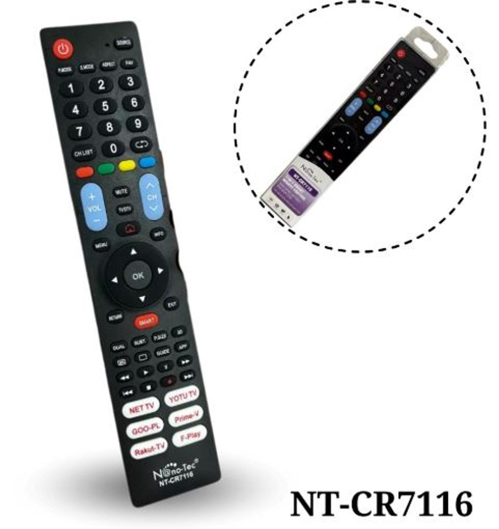 Control Televisores Universal NT-CR7116