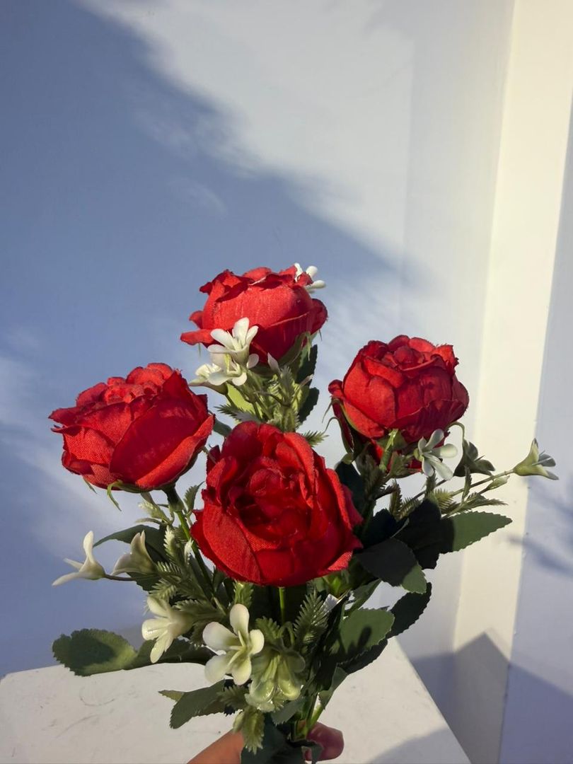 MINI GARDENIA X 5 ROJA