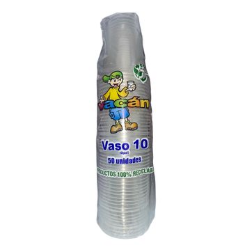 Imagen del producto       D. VASO VACAN PLASTICO 10 OZ