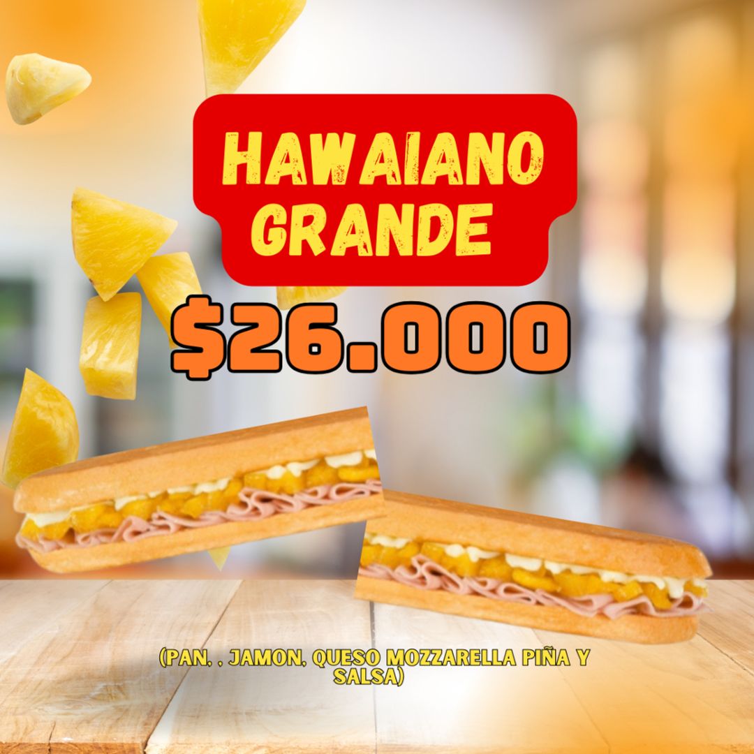 Sandwich Hawaiano Grande