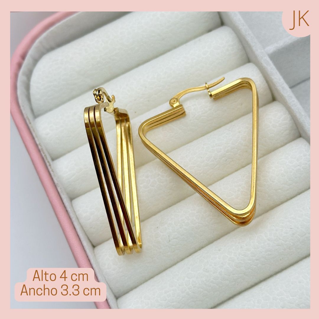 Candongas Triángulo Triple