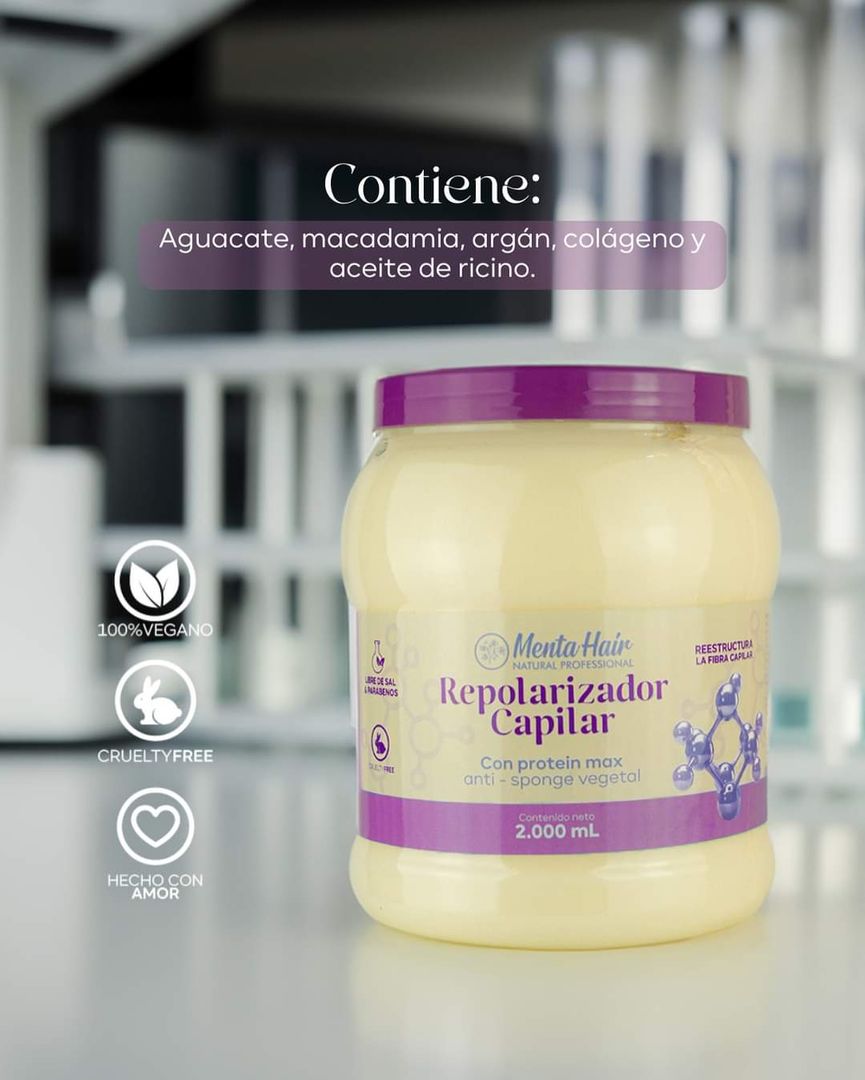 REPOLARIZADOR CAPILAR BOMBONERA 2000ML