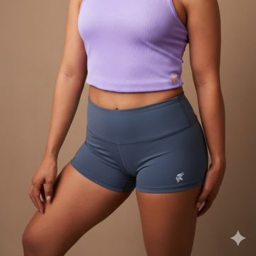 Short Lycra tiro alto - imagen 1