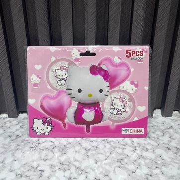BOUQUET DE GLOBOS 5 PCS PARA NIÑA - imagen 1