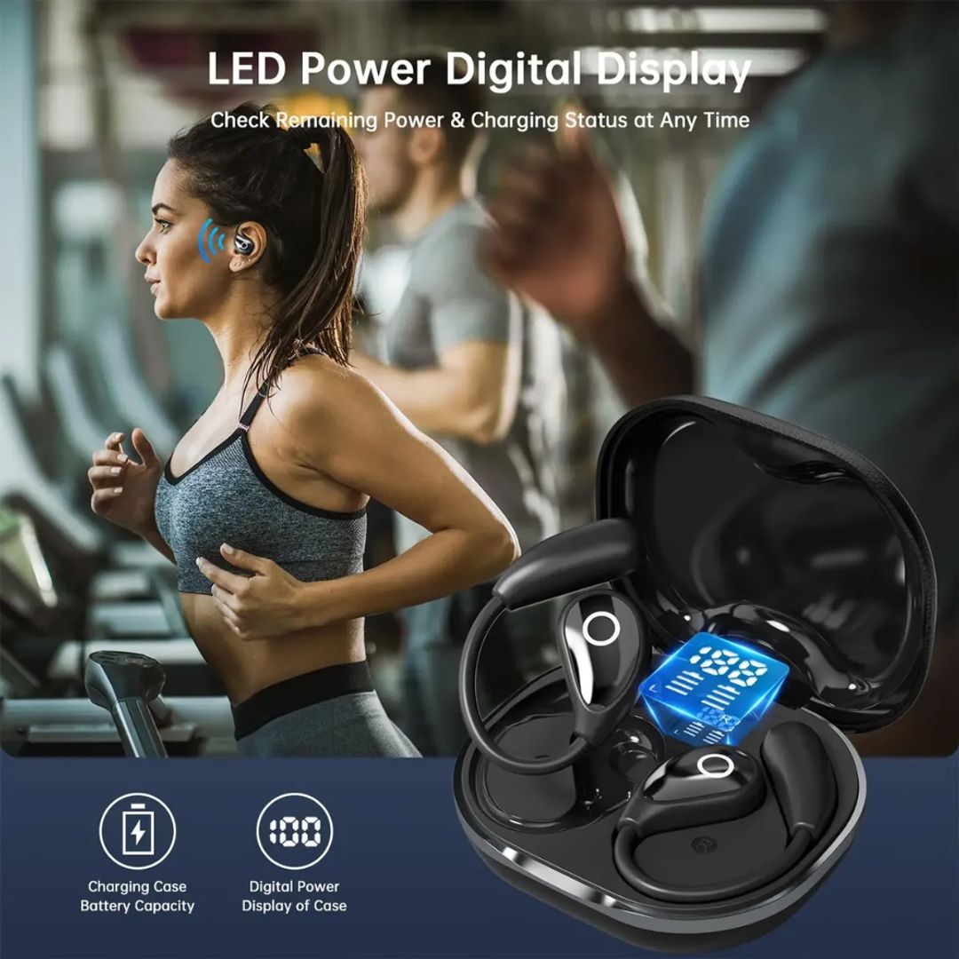AUDIFONOS BLUETOOTH DIGITALES PANTALLA LED TWS M95
