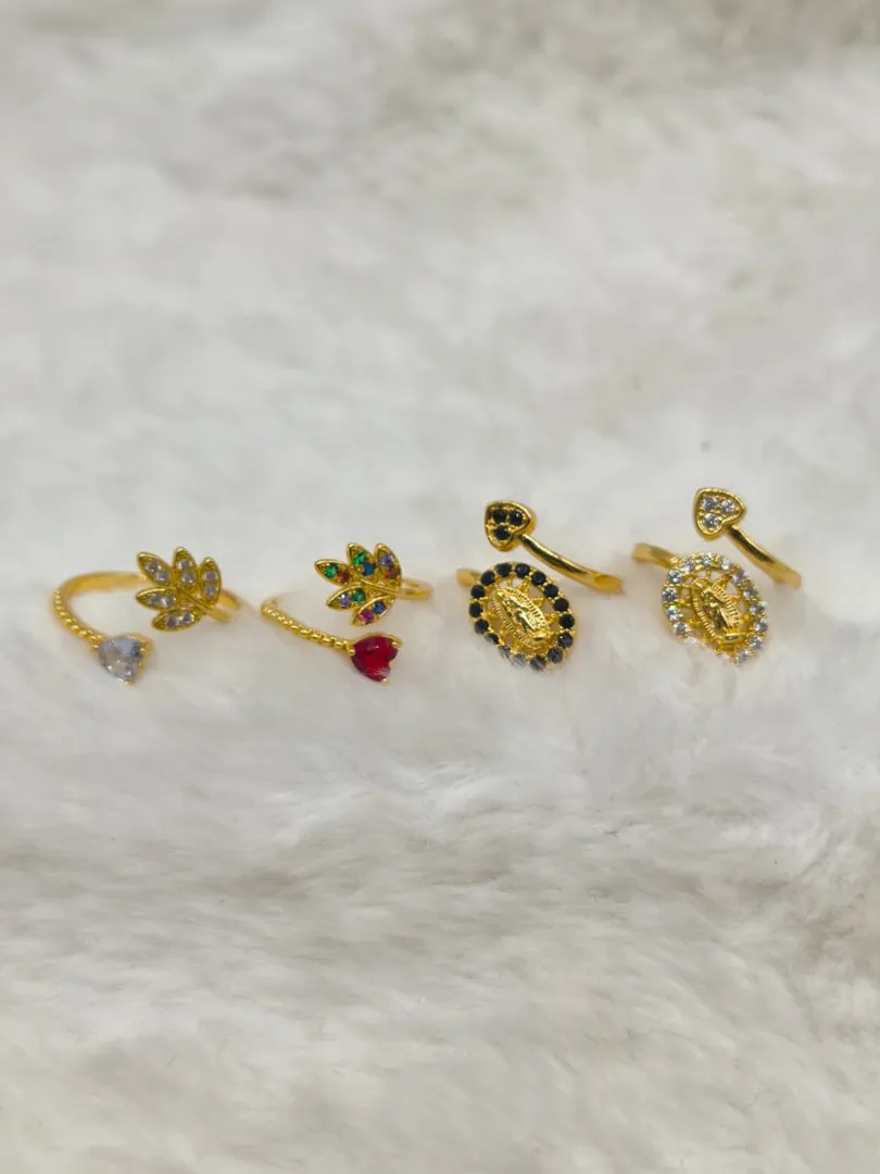 Anillos en covergold 