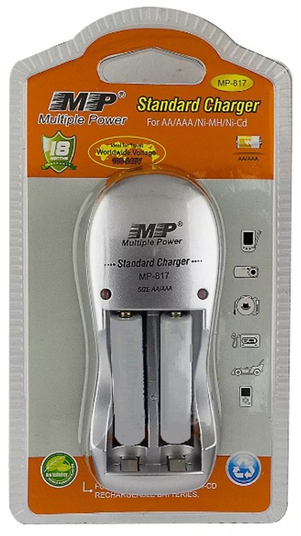 Cargador MP Pilas AA/AAA